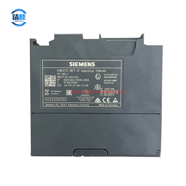 HYTECH SIEMENS PLC SIMATIC NET Communications Processor CP343-1 6GK7343-1EX30-0XE0 for S7-300 Series