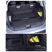 Tapis de coffre de voiture en cuir imperméable et antidérapant, sur mesure pour K5 Atos, protection universelle du coffre arrière, nettoyage facile, utilisation toutes saisons