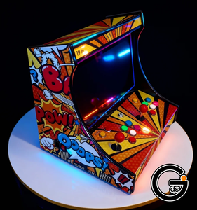 Máquina Arcade de Videojuegos <span class=keywords><strong>Street</strong></span> <span class=keywords><strong>Fighter</strong></span> para Dos Jugadores, Máquina Arcade de Sobremesa con Pantalla Completa HD de 22 Pulgadas, Máquina Retro que Funciona con Monedas, FC/GBC/MD - Product Image 5