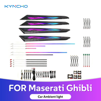 Pour Maserati Ghibli, éclairage ambiant intelligent LED 12V, néon fluide, symphonie lumineuse, éclairage intérieur automobile