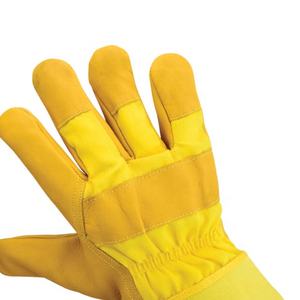 Guantes de cuero de vaca de grano superior aprobados por ANSI de Pakistán y guantes de mano Canadian Rigger para uso en el trabajo guantes de trabajo - Product Image 4