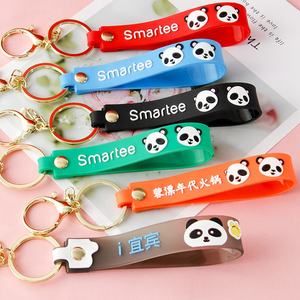 LLavero de Panda creativo, pareja de dibujos animados, colgante de Panda bonito, hebilla, mochila escolar, accesorios, pequeño regalo, venta al por mayor-F - Product Image 4