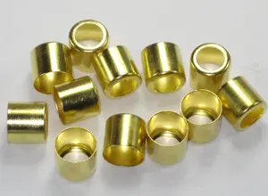 Brass Pipe Ferrule Brass Insert Pneumatic Pex Pipe Quick Connect Sleeve Tube Ferrule Fitting Hose Ferrule