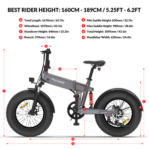 EU คลังสินค้าขายใหญ่ของขวัญ 20*4.0 จีน City BIKE ไฟฟ้าจักรยานพับไขมันยางผู้ใหญ่ไฟฟ้าจักรยานด้านหลังมอเตอร์ - Product Image 6