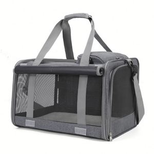 Dropshipping High Quality Outdoor Travel Oxford Large Size Breathable Portable Cat Dog <b>Pet</b> <b>Carrier</b> - Product Image 1