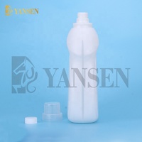 YANSEN 2021 Vente chaude Bouteille de détergent liquide en plastique HDPE de 3000 ml avec bouchon à vis 3L Détergent à vaisselle Détergent à lessive pour sérigraphie