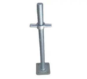 High strength Adjustable Scaffolding Leg for Supporting Scaffolding