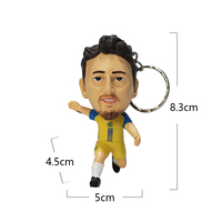 Promotion Personnalisé Résine Artisanat En Gros Porte-clés pour Mobile Clé Décoration Figure Porte-clés Cadeau