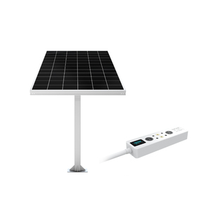 ระบบโซลาร์เซลล์แบบพกพา SunPole สำหรับใช้งานได้หลากหลาย พร้อมแบตเตอรี่ลิเธียม 12V ติดตั้งบนระเบียง โซลูชันแผงโซลาร์เซลล์ MPPT พร้อมเอาต์พุต AC - Product Image 2