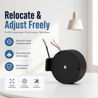 Enrouleur de câble de lampe suspendue Mella rétractable SJTW ignifuge, réglable en hauteur, pour studio, café, restaurant