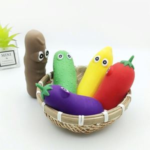 Cute Simulated Cucumber Stretch <b>Pull</b> Vegetable Shaped Stress Relief Squeeze Decompression Kids Fidget Toy - Product Image 1