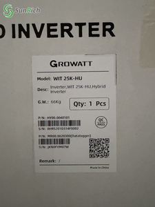 Nouveau modèle Growatt IP66 Protection WIT 25K-HU Onduleur solaire hybride triphasé hors réseau 48V 25kW - Product Image 3