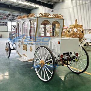 Prix d'usine en gros : Carrosse royal électrique élégant pour le transport de chevaux et les mariages - Product Image 3