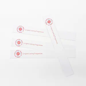 New Fashion Fragrance Testing Strips Private Logo Printed Blotter Paper