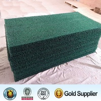 Tapis de drainage en plastique HDPE - Filtre à liquide certifié ISO9001 moderne, épaisseur 10-100 mm, garantie 2 ans pour l'aménagement paysager