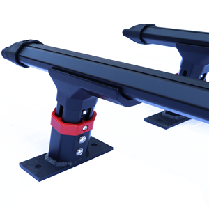 Barres transversales robustes en alliage d'aluminium pour benne de pick-up, capacité de charge 100 kg+, compatibles avec les couvertures de benne à enroulement, support de chargement universel - Product Image 6