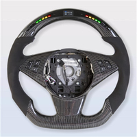Volante de Fibra de Carbono con Pantalla LED Personalizada, Accesorios para Automóviles BMW Serie 6 E64 630i 645ci 650i