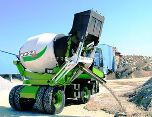 Diskon sederhana 4 meter kubik Mixer Drum beton bongkar pasang sendiri