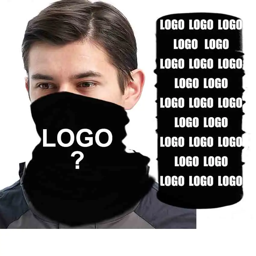 Mode Schals Polyester Sublimation nahtlose Gesichtsmaske Kopftuch individuelle Nacken Geiter Kopftuch Rohrband Schal für Männer