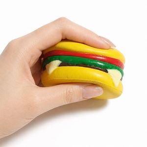 Pelota Antiestrés con Forma de Hamburguesa y Logotipo Personalizado, Juguete Promocional de Comida Rápida, Regalo Personalizado al por Mayor para Eventos Corporativos - Product Image 2
