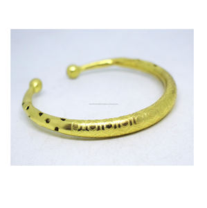 High Quality Hot Sale Bangle Gold Plated Wrapped Cuff Bracelet - Product Image 6