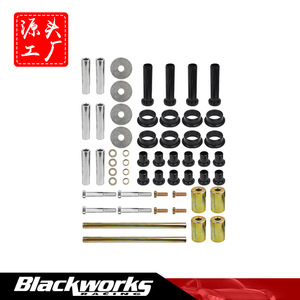 Bagues de bras arrière Polaris Sportsman, axe de 1,6 cm, longueur de 28,4 cm, en acier au carbone, pièces de rechange à montage par pression - Product Image 5