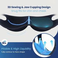 Compresse réutilisable de classe II pour les dents de sagesse, enveloppement de tête 3D pour soulager la douleur de la mâchoire, post-chirurgie buccale, visage et ATM, compresse chaude/froide