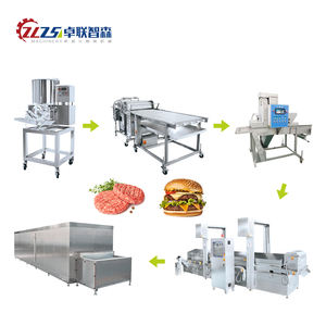 Nueva máquina de línea de producción de Nugget de pollo de 220V para procesar pasteles de carne y <span class=keywords><strong>hamburguesas</strong></span> para restaurantes y tiendas de alimentos - Product Image 1