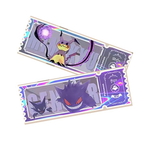 PY Poke Mon QuickSand Acrylic vé Vàng thẻ linh vật truyện tranh nghệ thuật Quà tặng Trung Quốc Poke Mon thẻ bán buôn trang trí sinh nhật - Product Image 2