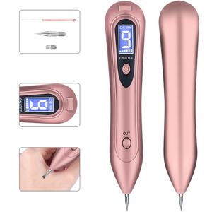 Removedor de verrugas, tatuajes, puntos oscuros y lunares portátil, recargable, con 9 niveles ajustables y pantalla LCD, ¡en oferta! - Product Image 1