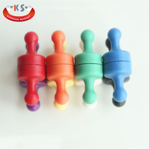 Ensemble d'aimants colorés à épingles <span class=keywords><strong>pour</strong></span> l'affichage sécurisé des notes, des photos et des documents sur les tableaux magnétiques et les réfrigérateurs - Product Image 6