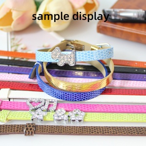 8Mm Da Rắn PU Dải Da 1 Mét Dài Của Phụ Nữ Thời Trang Tự Làm Đồ Trang Sức Vòng Đeo Tay Trượt Quyến Rũ Chữ Vòng Đeo Tay Bangles Quà Tặng - Product Image 3