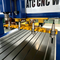 Routeur CNC 3 axes ATC 1325 pour le travail du bois, personnalisable en gros, avec moteur et roulement