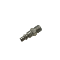 Connecteur rapide pour air comprimé de style italien, en laiton et acier, 1/4'', 3/8'', 1/2'', avec filetage mâle, OEM