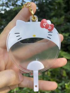 Ventiladores de mano portátiles de PVC transparente al por mayor con imágenes personalizadas de estrellas coreanas, cubiertas para piquetes de conciertos K-pop, decoración para eventos de fans, artesanías de plástico - Product Image 5