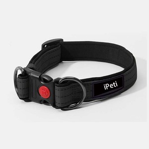 Venta caliente ajustable doble anillo en D <span class=keywords><strong>Collar</strong></span> para mascotas hebilla de seguridad mejorada patrón Floral de nailon reflectante personalizado para perros - Product Image 3