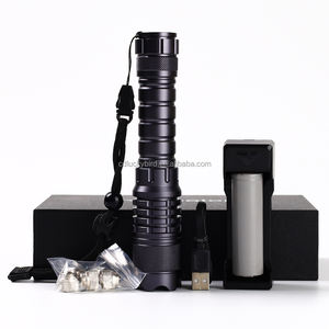 Лидер продаж, регулируемая мощность, высокое качество, дальние расстояния 450 нм, синий лазерный луч, указатель, фонарик - Product Image 6