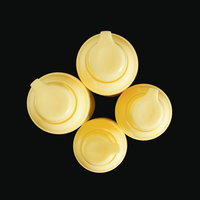Flacon pompe sans air pour cosmétiques et shampoings PP 30ml 50ml 75ml, impression sérigraphique/numérique, finition mate, emballage recyclable