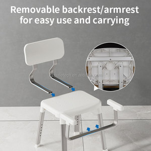HL-7202 hiện đại được thiết kế chiều cao có thể điều chỉnh Ghế tắm cho người cao tuổi phòng tắm vòi sen ghế - Product Image 2