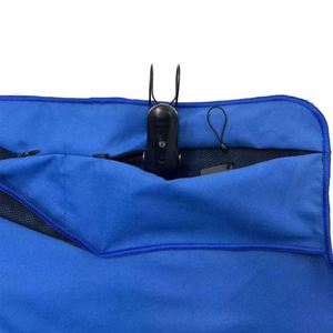Sports Gym Fitness With Zipper Pocket Bench Magnetic Custom Logo Microfiber Sweat <b>Towel</b> - Product Image 4