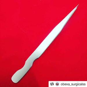 Pince à épiler pointue d'extension de cils droite en acier inoxydable professionnel nouveau modèle outil de beauté - Product Image 2