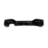 M-Performance Style noir brillant Auto Accessoires Diffuseur Arrière Sortie Simple Double Trou Pour BMW Série 1 F20 LCI M-Tech