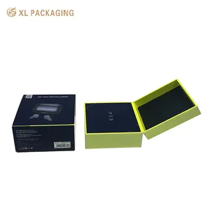 Customized Electronics Packaging Earphone Mobile Phone Bluetooth Headset Packaging Box for Logo Cardboard Paper Earphone Packing