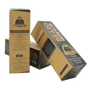 Flacon compte-gouttes écologique <span class=keywords><strong>pour</strong></span> huiles essentielles, huile à <span class=keywords><strong>barbe</strong></span>, boîte d'emballage en carton avec estampage à chaud or et argent, huile à <span class=keywords><strong>barbe</strong></span> UV <span class=keywords><strong>pour</strong></span> <span class=keywords><strong>la</strong></span> croissance - Product Image 2
