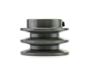 Poulie à double gorge pour courroie trapézoïdale 100-2A, bloc de traction, alésage intérieur 18/19/20/22/24/25 mm, alésage fixe, fonte OEM - Product Image 1