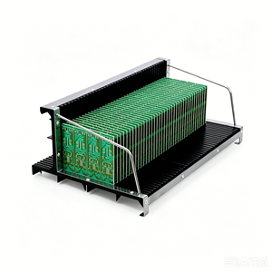 Hochwertige <span class=keywords><strong>Eurostat</strong></span>-Box PP Leitfähige Transparente PET-Blisterverpackung ESD IC-Tray aus China - Product Image 1