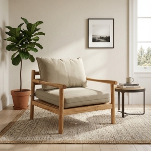Elegante sofá de dos plazas para interiores con tapicería de lujo, perfecto para un conjunto de muebles de lujo para el hogar. - Product Image 1