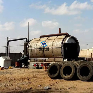 15 tấn chất thải Nhựa nhiệt phân nhà máy chất thải lốp để khai thác dầu máy với Euro tiêu chuẩn phát thải - Product Image 1