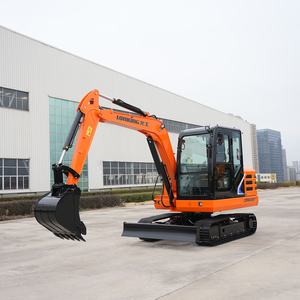 รถขุดตีนตะขาบ LonKing CDM6060 ลดราคาพิเศษ น้ำหนัก 5.85 ตัน 36 กิโลวัตต์ เครื่องยนต์ยันมาร์ บุ้งกี๋ขนาด 0.25 ลูกบาศก์เมตร ระบบไฮดรอลิกเต็มรูปแบบ ปั๊มไฮดรอลิก มอเตอร์ รับประกัน 1 ปี - Product Image 5