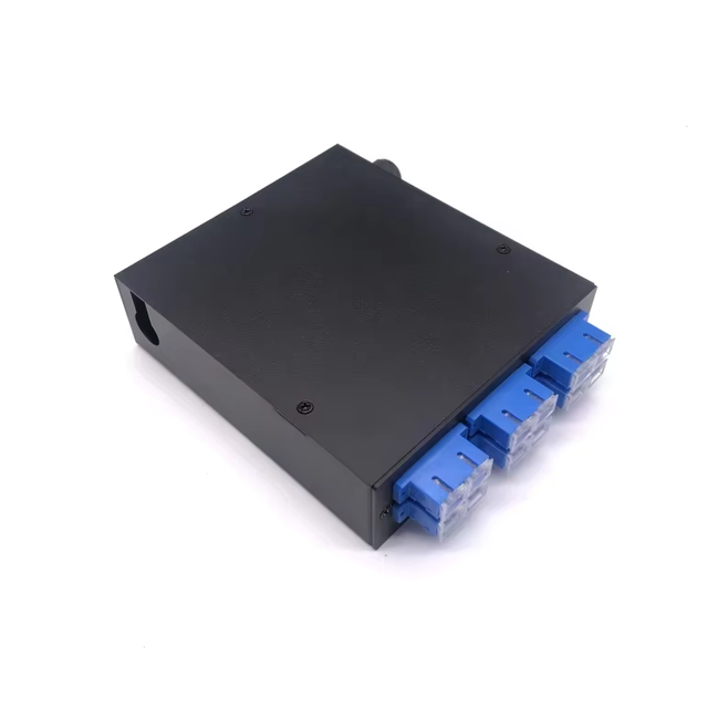 6/8/12-Port Wall-Mount & DIN Rail Fiber Terminal Box  Compact Optical Distribution Box for FTTH/ODN Networks